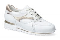 chaussure mobils lacets elyane blanc